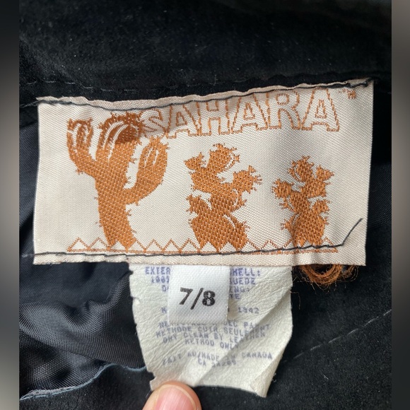 Sahara A-Line real suede maxi skirt - Picture 5 of 11